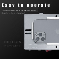 Moule de positionnement automatique TBK pour machine laser avec couvercle arrière Apple Protection en acier 203R Fixation de centrage automatique