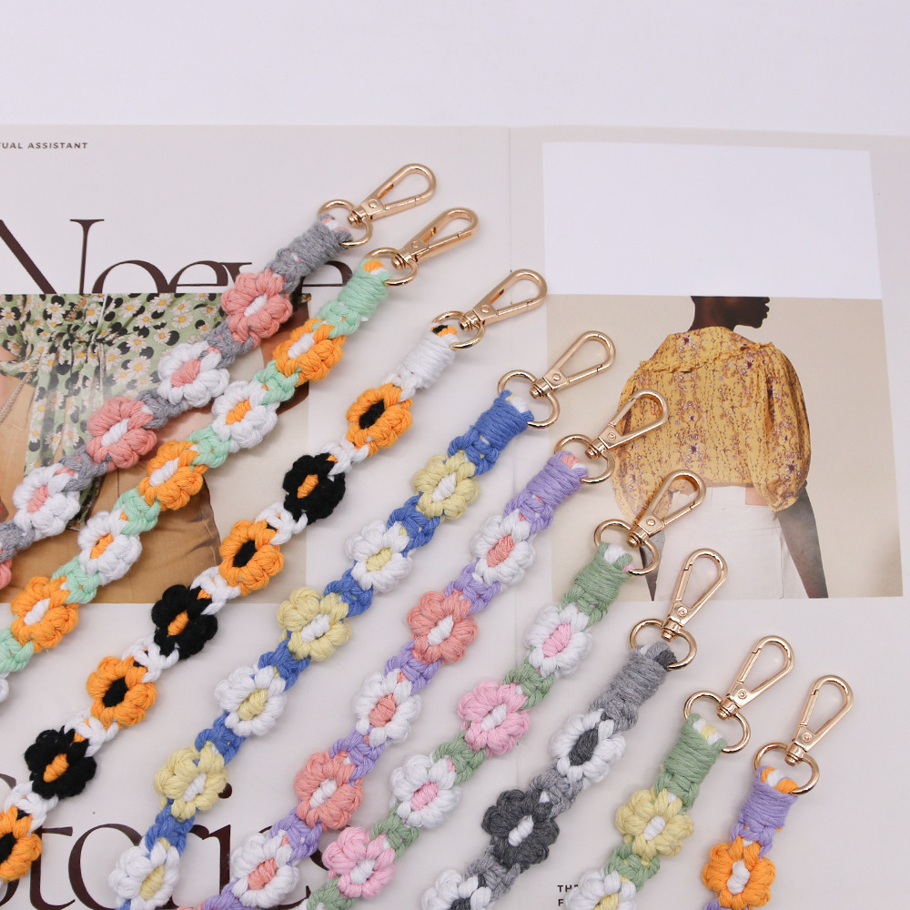 ZICHUAN ZC-512214 New Minimalist Silicone Wooden Handmade Beaded Lanyard ID Necklace Key Chain Beads NECKLACE Image 5