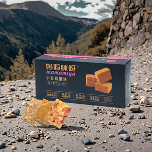 Cubes d'énergie compressés multi-saveurs, biscuits durs riches en énergie, collation portable en vrac, boîte/sac - Product Image 5