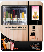Distributeur Automatique Intelligent de Smoothies aux Fruits Frais – Portable, Auto-Nettoyant, Offre Spéciale