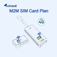 Tarjeta SIM de Roaming Global 4G LTE GLONASS de Autosali para Rastreador GPS, Dispositivo IoT, Plan de Datos de Largo Plazo, Montaje en Tablero, Aplicación para PC/Android