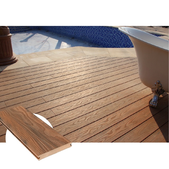 Outdoor Waterproof Flooring Wood Plastic Wpc Composite Decking