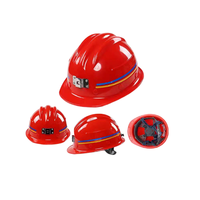 Casque de sécurité en fibre de verre à trois nervures avec peinture FRP, résistant aux chocs, léger (480g), pour la sécurité des chantiers