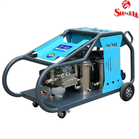 Nettoyeur haute pression électrique industriel lourd à eau froide pour décapage de rouille et détartrage, 37kW50HP1000bar24L/min, utilisé pour la construction