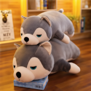 Tokyo Living Grand Pouf Husky Sibérien Moyen Coussin 65cm 80cm - Product Image 1