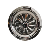 Diffuseur de tourbillon circulaire en acier inoxydable pour systèmes CVC Couvercle de ventilation de conduit de sortie de jet de plafond