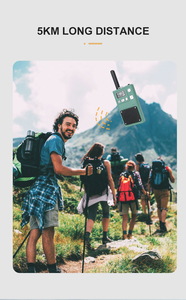 วิทยุสื่อสารแบบพกพา วอล์คกี้ทอล์คกี้ สำหรับการสื่อสารสองทาง ใช้งานได้ทุกวัน - Product Image 5