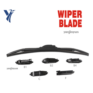 Lame d'<span class=keywords><strong>essuie</strong></span>-<span class=keywords><strong>glace</strong></span> universelle silencieuse sans armature, adaptateur remplaçable, support multifonction, système d'<span class=keywords><strong>essuie</strong></span>-<span class=keywords><strong>glace</strong></span> automobile en stock - Product Image 2