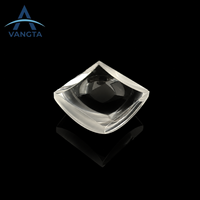 Precision Polished Optical Plano Convex Lens Glass Component for Laser Focusing Optical Measurement Equipment