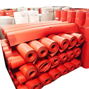 Heat resistance High temperature Silicone Rubber Foam Sponge Rolls Die Gaskets