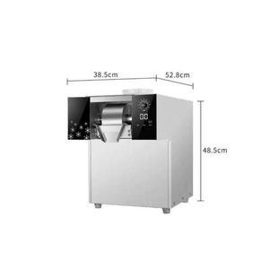 Machine à glace coréenne automatique professionnelle pour cornets, type flocon de neige, avec stockage de blocs de glace de 120 kg, moteur, engrenage et roulement. - Product Image 5