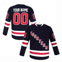 Kaos Hoki Kain Elastis Ringan Custom Logo Tim Untuk Kompetisi Amatir Remaja Pakaian Harian Jersey Hoki