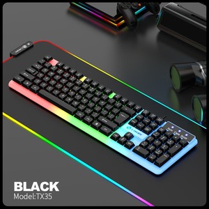 Business Wired <b>Keyboard</b> & <b>Mouse</b> Combo USB Port Office Home Kit for Laptop Desktop PC - Product Image 2