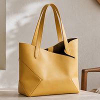 Sac à bandoulière en cuir PU pour femme, grande capacité, sac fourre-tout, sac à main minimaliste, décontracté, pour le travail, le shopping, sac à main quotidien, OEM ODM