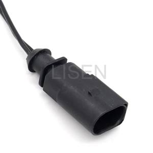 1J0973802 Erkek 2 Pinli Düz Konnektör Özel Oto Kablo Demeti Audi VW İçin Uygundur - Product Image 2