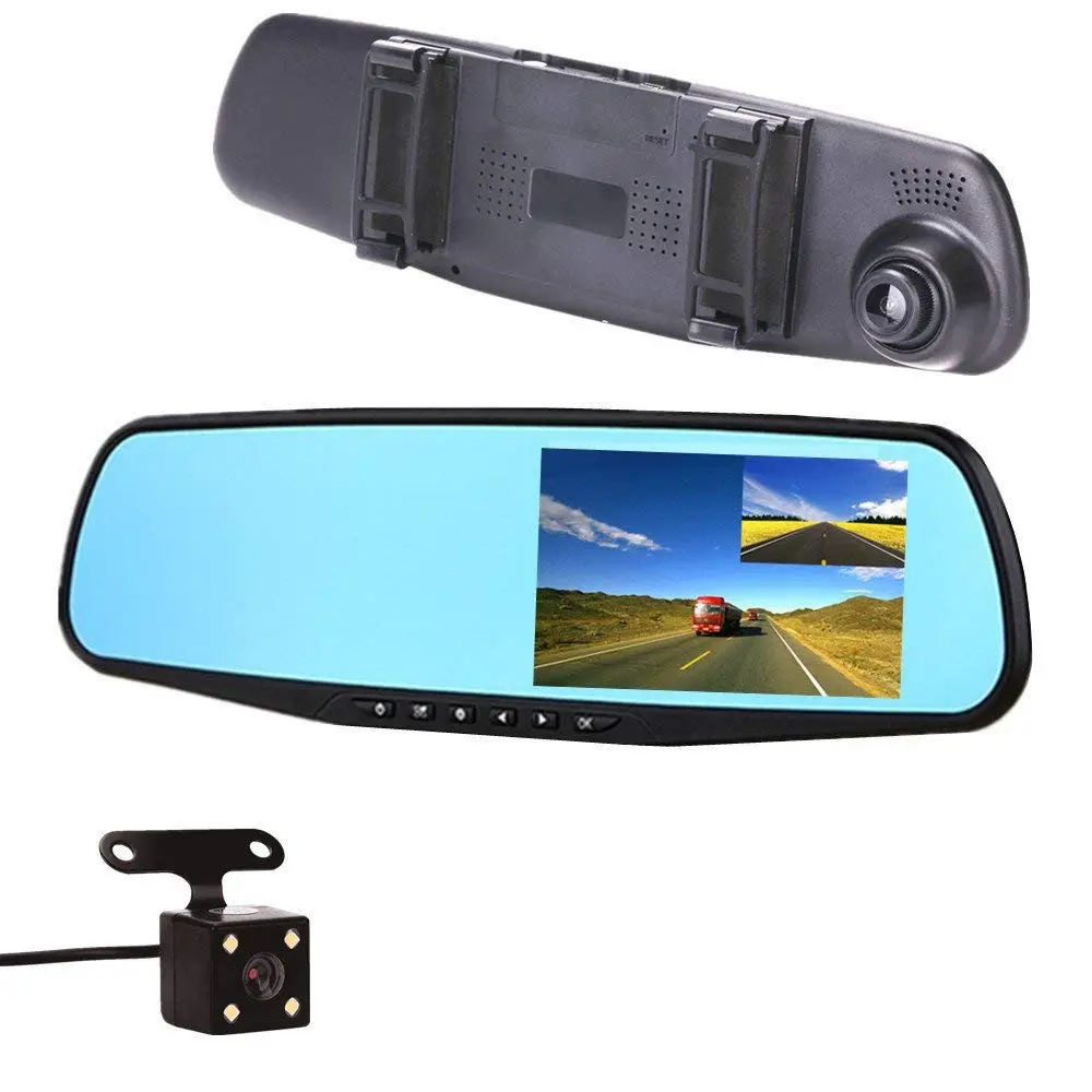 2020 מכירה לוהטת עיקרי מוצר רכב אחורי להציג מצלמה מראה דאש מצלמת רכב לוח מחוונים מצלמה