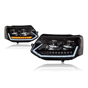 Accessori Auto luci a LED per Auto gruppo fari per <span class=keywords><strong>VW</strong></span> Volkswagen <span class=keywords><strong>Caravelle</strong></span> <span class=keywords><strong>T5</strong></span> 2011-2015 fari dinamici Start-up DRL - Product Image 6