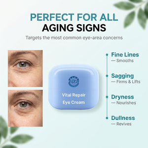 Crème Contour des Yeux Réparatrice Essentielle Complexe Peptidique Actifs Naturels Non Grasse Sans Parabène Sans Huile Sans Parfum Pour Tous Types de Peau Soin du Visage - Product Image 3