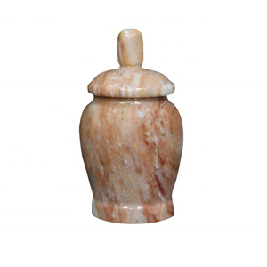 Urna de mármol oceánico 100% auténtica para cenizas de adultos, precio barato - Product Image 6