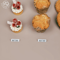 Support magnétique droit pour affichage de prix avec chiffres interchangeables en métal pour étagères de supermarché et présentoirs de table de vente au détail
