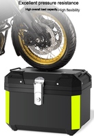 Nouvelle conception, grande taille, boîte arrière pour moto, top case pour moto, boîtes arrière étanches en PP pour moto, accessoires d'usine