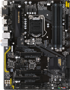 <span class=keywords><strong>Carte</strong></span> mère de bureau GIGABYTE <span class=keywords><strong>Z270</strong></span>-HD3 en excellent état, compatible Intel 6e/7e génération I7/I5/I3 LGA1151 DDR4, quatre emplacements mémoire, SATA, ATX, 64 Go de RAM max. - Product Image 1