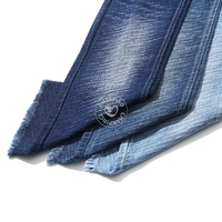 Oblique Case Bleu 80% Coton Jacquard Denim Tissu pour Jeans 10.5 Oz Haute Qualité Denim Tissu En Gros
