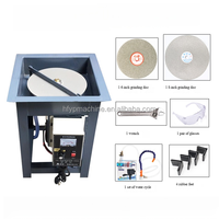 Machine de polissage pour bijoux, pierres précieuses, lapidaire, rectification de pierres plates, meulage de pierres, verre, diamant, métal, 6, 8, 10, 12 pouces