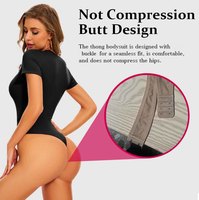 Venta Directa de Bodis VShapers de Alta Calidad con Broches de Corsé y Sujetador para Mujer, Diseño de Camiseta sin Costuras, Fino y Transpirable