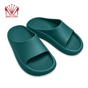 Pantuflas de plataforma EVA a la moda con suela acolchada gruesa y suave, diseño ligero para interiores y exteriores, pantuflas tipo flip-flops para toda la familia - Product Image 4