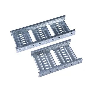 Galvanized Cable Tray Hot Dipped Galvanized Steel And Perforated Cable Supporting System Cable Tray