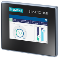 Panel Básico Siemens SIMATIC MTP400 con Pantalla TFT Panorámica 6AV2123-3DB32-0AW0 Interfaces Hombre-Máquina e Industriales Original/Nuevo