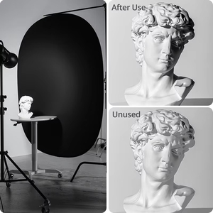 Kampho ráp nền hai mặt Pop Up Flex phông nền Chroma nhiếp ảnh đạo cụ màu xanh & Màu Xanh Lá Cây chân dung màn hình - Product Image 5