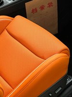 Kit de mise à niveau pour siège de voiture de course avant avec système de ventilation + revêtement en cuir Nappa personnalisé