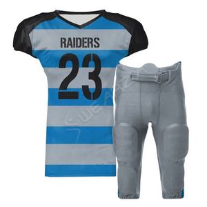 Cómodo equipo de hombres desgaste elástico fútbol americano sublimación uniforme juvenil fútbol Jersey opciones de personalización - Product Image 2