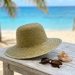 Factory Seagrass <b>Straw</b> Panama Cowboy Hat with Ventilation Holes Custom Logo Travel & Business Use Made in Vietnam - Product Image 1