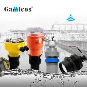 Gamicos fabbrica 4-20mA RS485 trasmettitore di livello ultrasonico dell'acqua combustibile