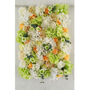 Venta directa de fábrica, simulación de rosa roja, Hortensia, selva <span class=keywords><strong>tropical</strong></span>, plantas artificiales, decoración del banquete de boda - Product Image 2