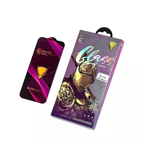 Golden Armor OG Protector de pantalla de vidrio templado de alta transparencia HD transparente impermeable antiarañazos accesorio para teléfono móvil - Product Image 3