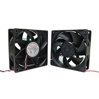 Hochgeschwindigkeits-PWM-Elektro-Axiallüfter 120x38mm 12V 24V 48V Doppelkugellager Hoher Statischer Druck Server-Rechenzentrum ODM PBT CE RoHS