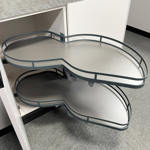 BENE Blind Corner Cabinet Accessories Swing Tray Wooden Eco-Friendly Modern <b>Kitchen</b> <b>Storage</b> Organizers in Cabinets Swing Tray Ba - Product Image 2