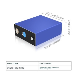 Batterie au lithium fer phosphate à état solide TLEC 3.2V 280Ah Weft LF280K280Ah, durée de vie de 5000 cycles, dimensions 3.2x3.2x3.2 -20 - Product Image 5