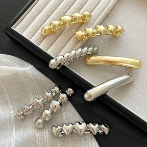 Mới Sang Trọng Mạ Vàng Hình Học Kim Loại Tóc <span class=keywords><strong>Clip</strong></span> Thời Trang Dày Kẹp Tóc Bangs Side Đuôi <span class=keywords><strong>Clip</strong></span> Cho Phụ Nữ Làm bằng Cao Cấp Hợp Kim - Product Image 4