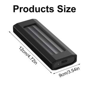 ไดรฟ์พกพา SYONG USB <span class=keywords><strong>3.1</strong></span> Type C รองรับการถ่ายโอนข้อมูล 10Gbps, กล่องหุ้ม NVMe SATA, อะแดปเตอร์อะลูมิเนียมภายนอกสำหรับพีซี/แล็ปท็อป - Product Image 5