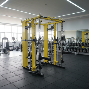 Máquina Multifuncional que Combina Smith, Sistema de Cables y Remo Bajo, para Entrenamiento de Fuerza de Cuerpo Completo en Casa y Gimnasios Comerciales - Product Image 6