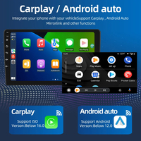Reproductor de Video para Auto Estilo Tesla de 9.7 Pulgadas para Nissan Navara Terra Np300 2018-2022 con Navegación GPS, Carplay, Unidad Principal Android Auto