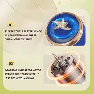 Exprimidor de Frutas USB Recargable de 7.4v, Multifuncional, Mini, para Uso Doméstico, Venta al Por Mayor - Product Image 3