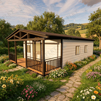 Maison conteneur extensible étanche FLKT économique avec 2 ans de garantie – Maison mobile préfabriquée directement de l'usine à vendre