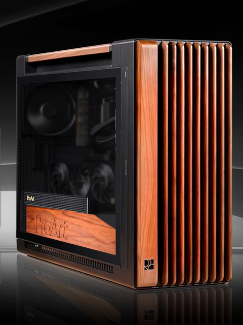 For ProArt Creator PA602 Wood Edition Full Tower ATX Designer Desktop Computer Case Infrared Dust Detection