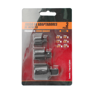 Adaptateur universel pour clé à douille, finition oxyde noir, réducteur pour visseuse à chocs, pour l'entretien automobile - Product Image 5